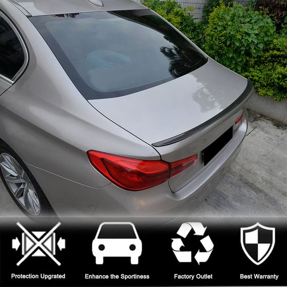 Спойлер V4 (для G30/F90, Карбон) для BMW 5 серія G30/31 2017-2023 рр | Зображення 2