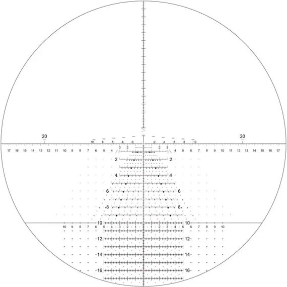 Приціл Nightforce NX8 4-32x50 F1 ZeroS 0.1 Mil. Сітка TReMoR3 | Зображення 4