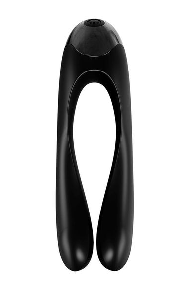 Універсальний міні вібратор Satisfyer Candy Cane чорний Sex Aura | Зображення 4
