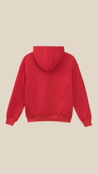 Костюм худі+штани для дiвчинки LAWA P-GT02301 146 см Червоний shop (2888000026026) | Зображення 4