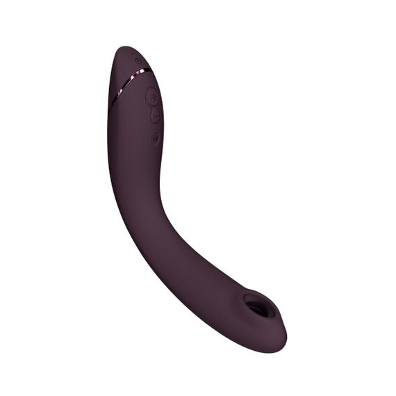 Вакуумний стимулятор для точки G та клітора з вібрацією Womanizer OG Aubergine, 12 рівнів, 3 режими | Зображення 3