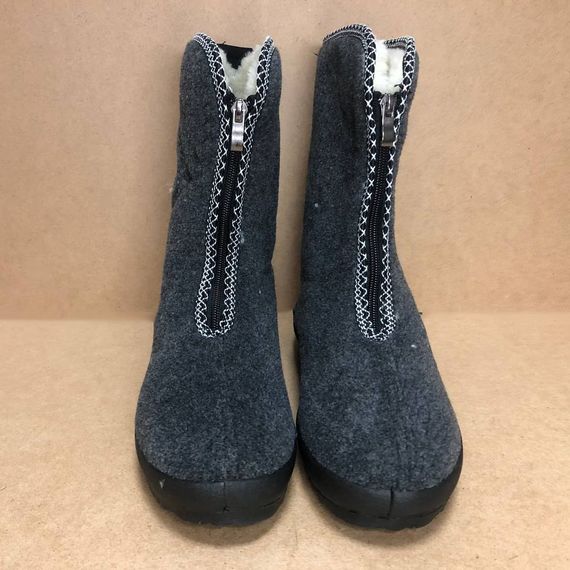 Дутики женские термо, Женские галоши на меху, Женские зимние ботинки из войлока бурки бабуши NZ-80 | Зображення 9