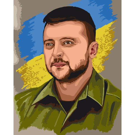 Картина за номерами "Людина року" Bambi 10403-NN 40х50