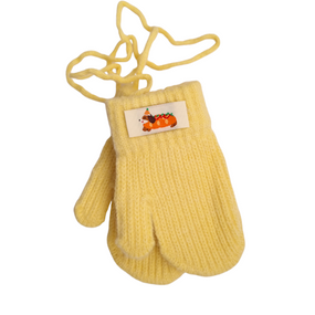 Рукавиці дитячі 1-3 года жовті