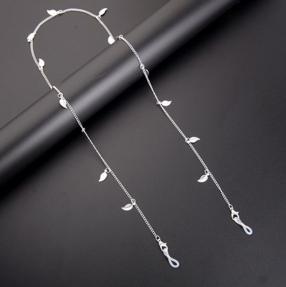 Ланцюжок для окулярів Silver luxury 8 10291 сріблястий