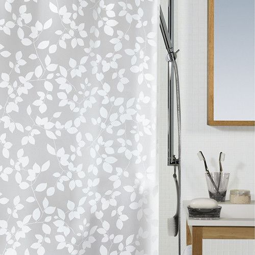 Шторка для ванной и душа Spirella Blatt 180x200 см, водоотталкивающая PEVA, 10.08183 | Зображення 1