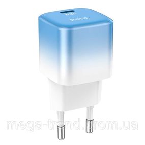Адаптер мережевий Hoco single port charger C101A |Type-C, PD, 3A/20W|