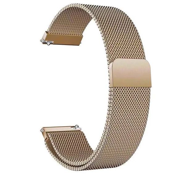 Ремінець Milanese Loop для Smart Watch 20mm Retro Gold