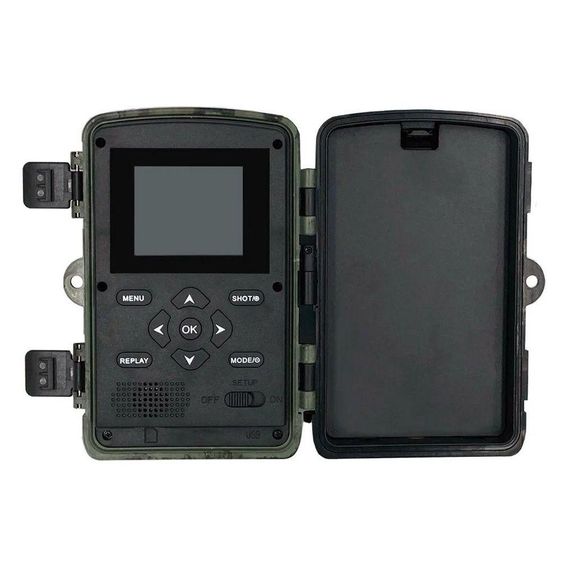 Фотопастка для тварин з датчиком руху та нічним баченням 32mpx, Outdoor camera / Мисливська відеокамера | Зображення 4