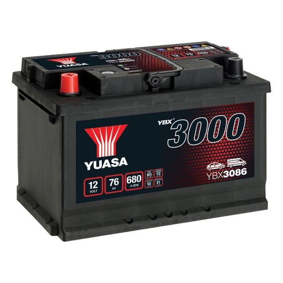 Аккумулятор Yuasa 12V 76Ah SMF Battery YBX3086