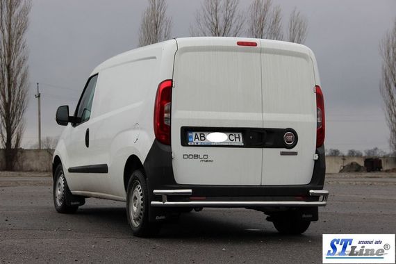 Задняя дуга AK005/2-Double (нерж.) для Opel Combo 2012-2018 гг | Зображення 1