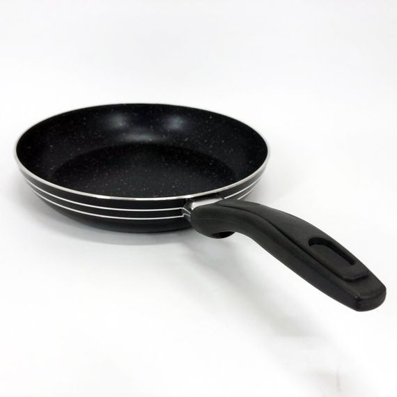 Сковорода 22 см чорний мармур UNIQUE UN-5153 | Антипригарна сковорода Мармурова сковорода | Зображення 6