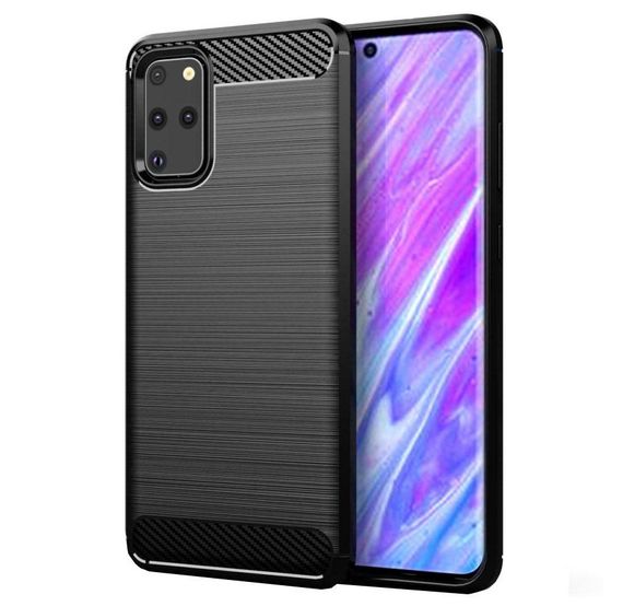 Чохол Primo Carbon Fiber Series для Samsung Galaxy S20 Plus (SM-G985) - Black