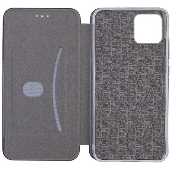 Кожаный чехол-книжка Classy для Apple iPhone 12 Pro Max (6.7") Черный | Зображення 1