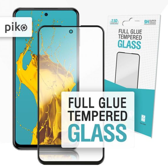 Скло захисне Piko Full Glue Xiaomi Redmi Note 9 Pro black (1283126501883) | Зображення 3