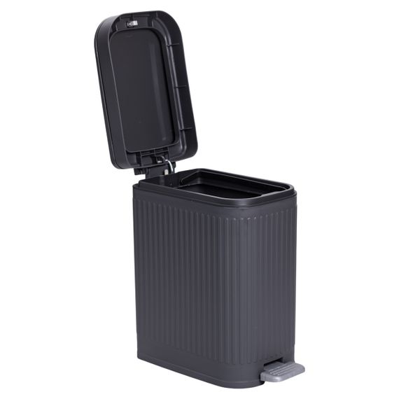 Відро для сміття з педаллю 5л відро для сміття з кришкою і педаллю Сірий HP-45-12G | Зображення 4