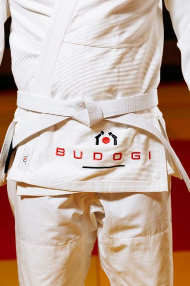 Біле кімоно для хлопців/чоловіків, джиу-джитсу, TM BUDOGI, зріст 190 см, щільність 450 гр/м.кв. | Зображення 2
