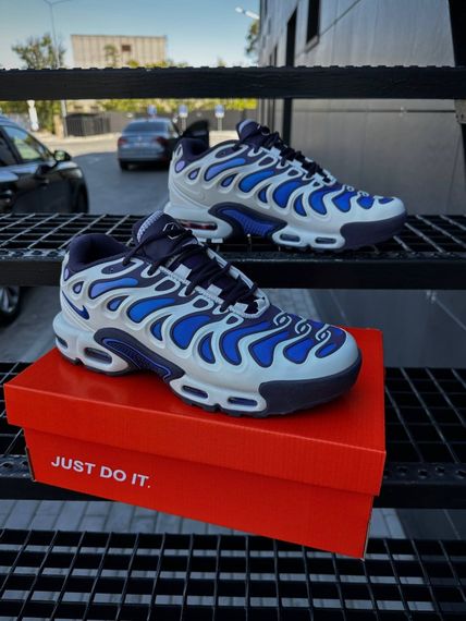 Кросівки Nike Air TN Plus Drift (white & blue) | Зображення 7