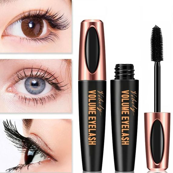 Туш для вій Vibely 4D Xpress Control, з ефектом подовження / Водостійка туш з 4D ефектом / Туш для об'єму вій | Зображення 1