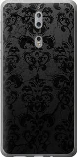 Чохол на Nokia 8 візерунок чорний із силікону FCh_015166