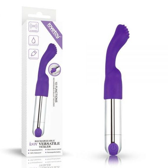Фіолетовий стимулятор G-точки Rechargeable IJOY Versatile Tickler Sex Aura