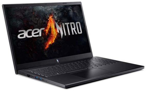 Ноутбук Acer Nitro V 15 ANV15-41-R5V7 (NH.QSGEU.003) Obsidian Black | Зображення 1