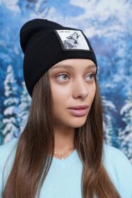 Шапка «Lone wolf» (5147-2) черный