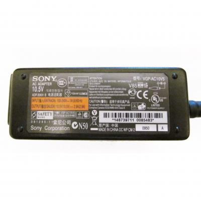 Блок живлення до ноутбуку Sony 30W 10.5V 2.9A разъем 4.8/1.7 (VGP-AC10V5) | Зображення 1