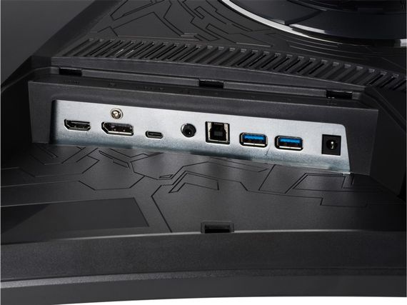 Монитор LCD 31.5&quot; Asus ROG Strix XG32VC HDMI, DP, USB Type C/B, VA, 2560x1440, CURVED,170Hz, 1ms, HDR400, 125% sRGB, FreeSync (90LM03S0-B04170) | Зображення 7