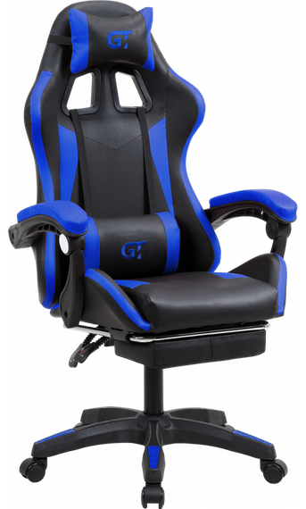 Кресло геймерское GT Racer X-2323 BlackBlue | Зображення 2