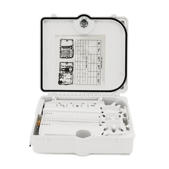 PON-box Merlion ML-OP-S222-SC 12-канальний, SC Simplex adapter, матеріал ABS, IP65