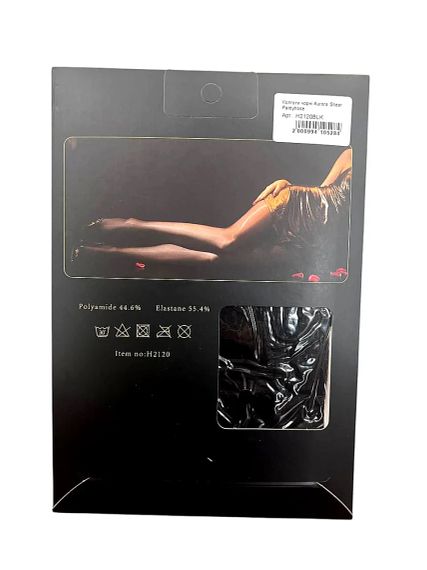 Колготи напівпрозорі класичні Sunspice Aurora Sheer Pantyhose чорні Sex Aura | Зображення 2