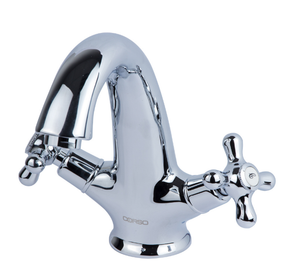 Змішувач Arno 1/2" для раковини литий на шпильці Corso