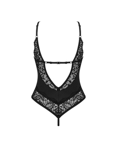 Боді Obsessive Bellastia otwarte Чорне XL/2XL | Зображення 5
