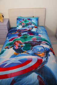 Детское постельное белье Kayra Ranforse 160×220 Avengers Heroes