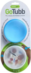 Контейнеры для еды Humangear GoTubb 2-Pack. Large. Clear/Blue