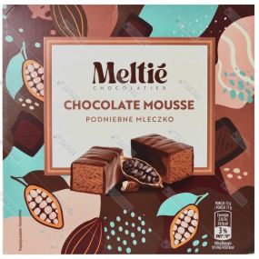 Цукерки суфле із шоколадним смаком Meltie, 380 г (птаке молоко)