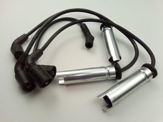 Дроти запалювання Lanos 1.5, "KAP" Корея силікон (з метал. након.) (96305387) (KG0900239) | Зображення 1