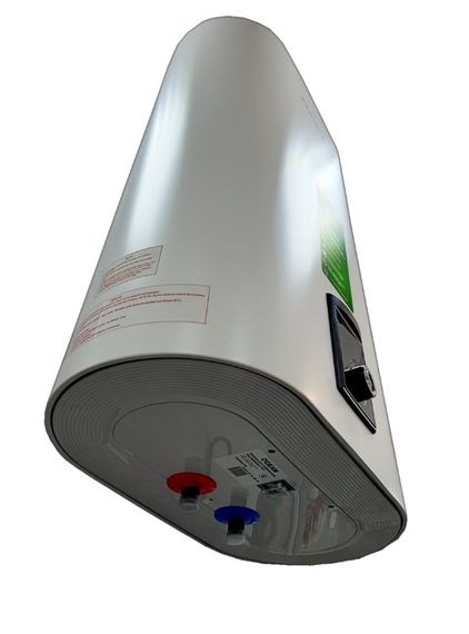 Водонагрівач Ocean FLAT 50 л, 2,0 кВт, "сухий" ТЕН, вертикальний, прямокутний, білий (RZB50M ET+DT) | Зображення 2