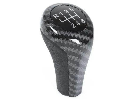 Ручка перемикання передач 6 SPEED CARBON BMW E60 E61 E62 E63 E81 E82 E85 E87 E88 E90 E91 E92 X1 X3 X5