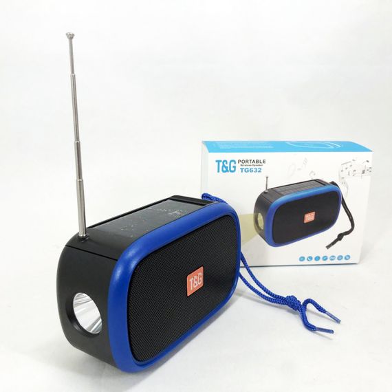 Портативна колонка bluetooth стерео, Бездротова колонка Bluetooth з радіо бюджетна XY-23 | Зображення 7