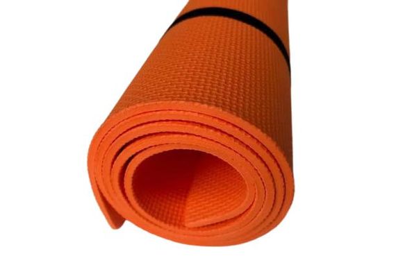 Килимок спортивний Eva Fitness М&M 1450х625х5 мм помаранчевий (213753)