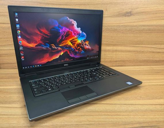 Мобильная рабочая станция Dell Precision 7730 / 17.3" (1920x1080) IPS / Intel Core i7-8850H (6 (12) ядра по 2.6 - 4.3 GHz) / 32 GB DDR4 / 512 GB SSD / nVidia Quadro P4200, 8 GB GDDR5, 256-bit / Windows 10 б/в + Подарунок Бездротова миша / USB | Зображення 3