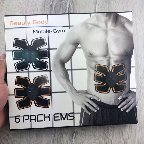 Електромасажер міостимулятор для тіла Beauty Body Mobile Gym EMS електростимулятор для м'язів преса | Зображення 6