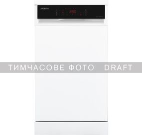 Посудомийна машина ARDESTO , 10компл., А++, 45см, дисплей, 3й кошик, гігієн.обробка, білий (DWMF-V458SMHW3)