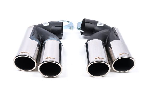 Насадки на глушник V1 (2 шт) для Volkswagen Touareg 2002-2010 рр. | Зображення 2