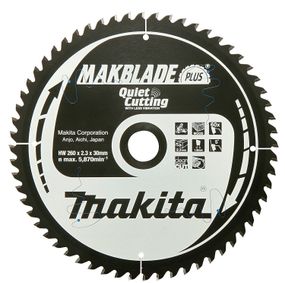 Диск пильный по дереву 185х30 мм 40T Makita Makblade Plus qulet cutting B-09494
