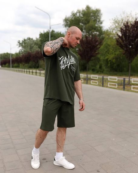 Комплект чоловічий (футболка+бриджі) Носи своє 60 Зелений (p-14331-161497) | Зображення 2