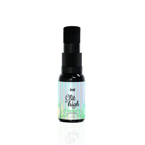 Кліторальні краплі з ефектом, що звужує і зігріває CLIT ME HIGH CANNABIS OIL 15 ML | Зображення 1