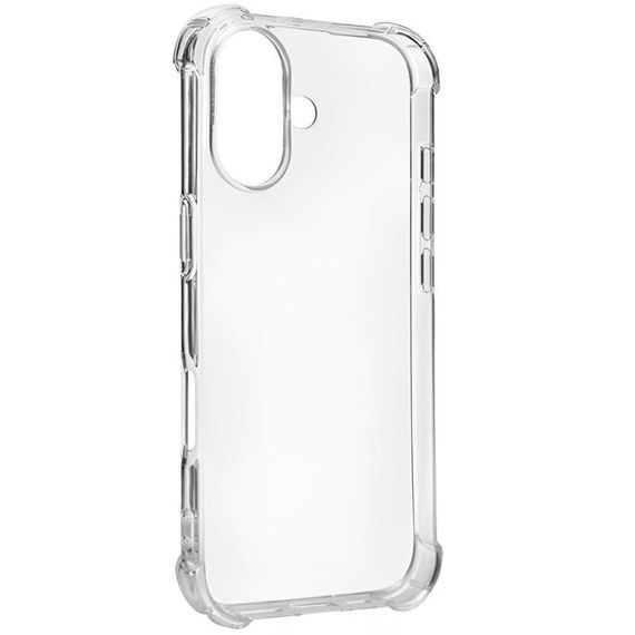 TPU чохол GETMAN Ease logo посилені кути для Apple iPhone 17 (6.3") Безбарвний (прозорий)